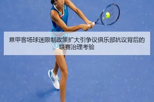 意甲客场球迷限制政策扩大引争议俱乐部抗议背后的联赛治理考验
